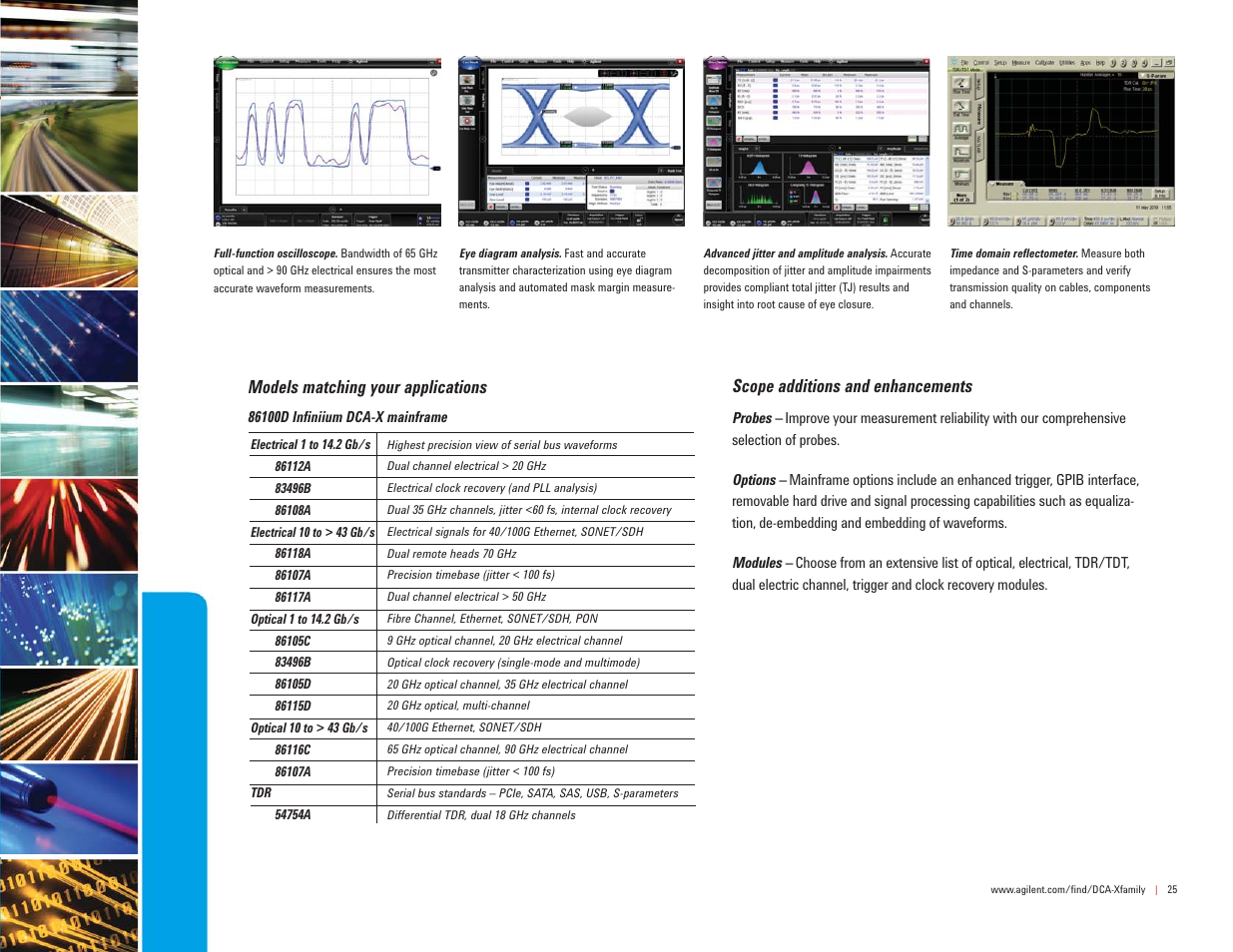 Models matching your applications, Scope additions and enhancements | Atec Agilent-mso7104a User Manual | Page 25 / 32