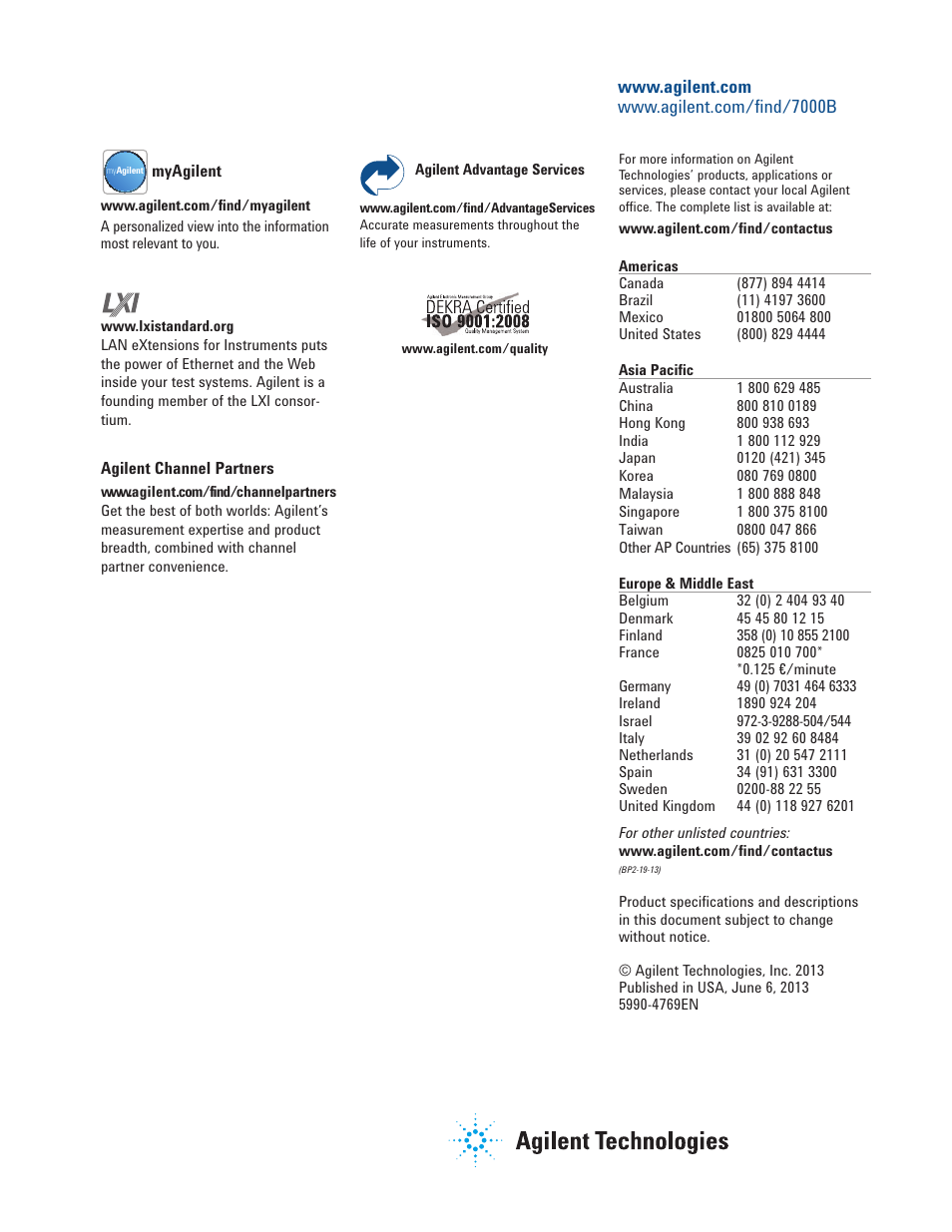 Atec Agilent-7000B Series User Manual | Page 28 / 28