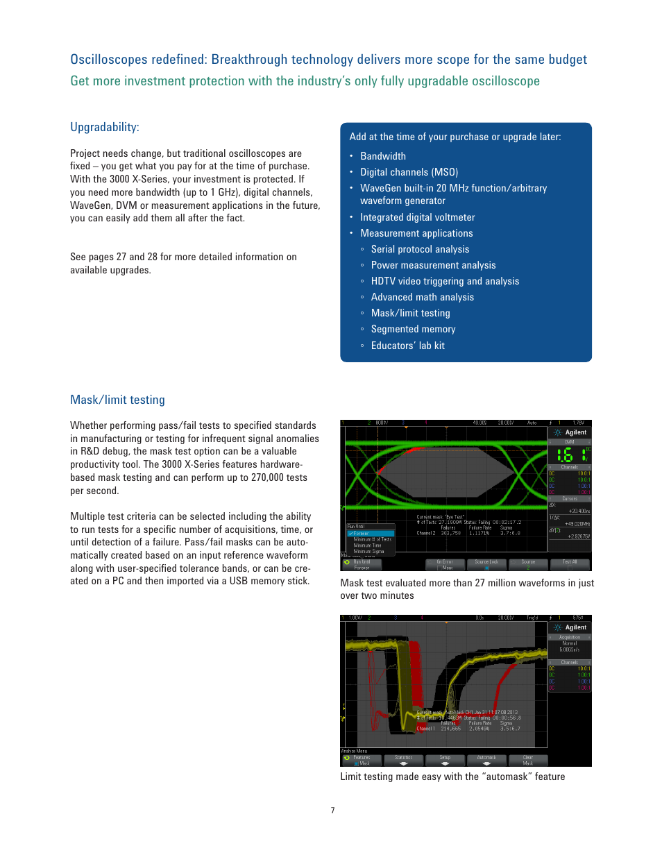 Atec Agilent-3000-X Series User Manual | Page 7 / 30