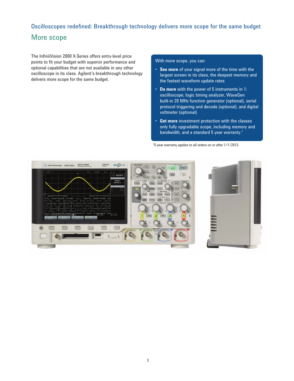 More scope | Atec Agilent-2000-X Series User Manual | Page 3 / 23