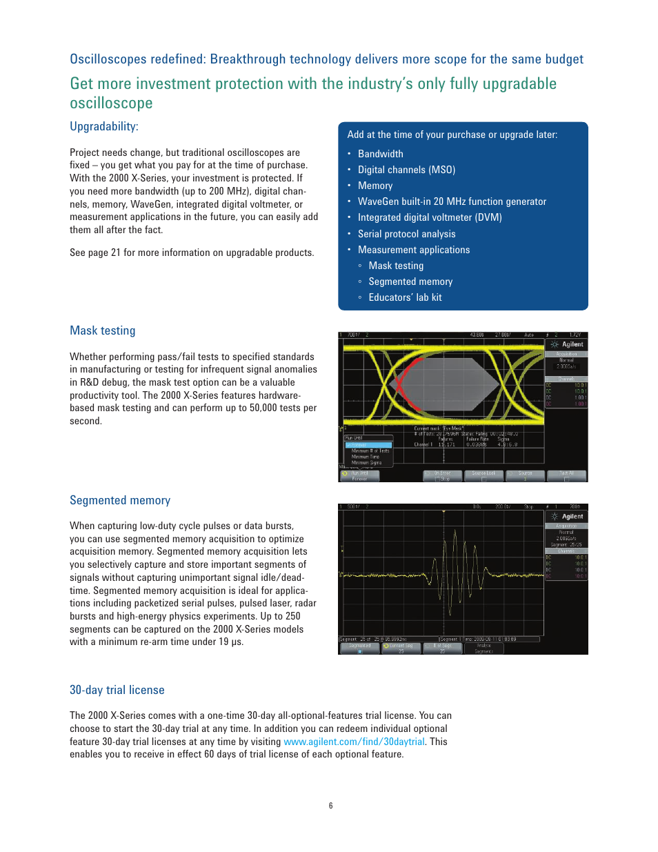 Atec Agilent-2000-X Series User Manual | Page 6 / 23