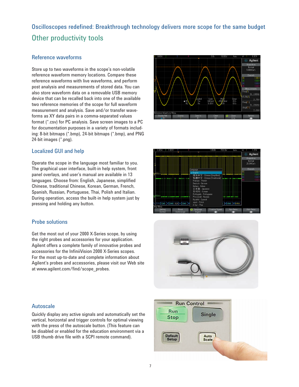 Other productivity tools | Atec Agilent-2000-X Series User Manual | Page 7 / 23