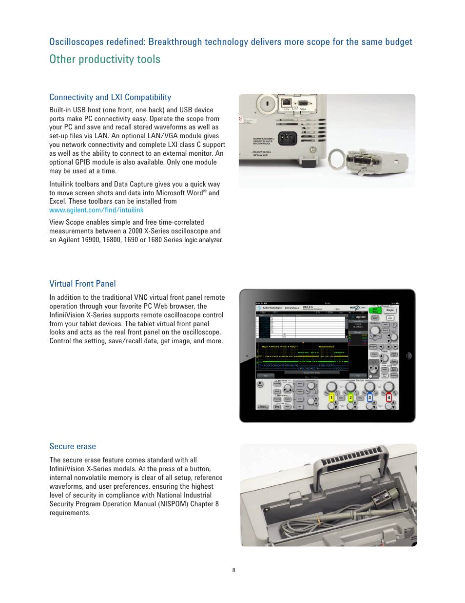 Other productivity tools | Atec Agilent-2000-X Series User Manual | Page 8 / 23