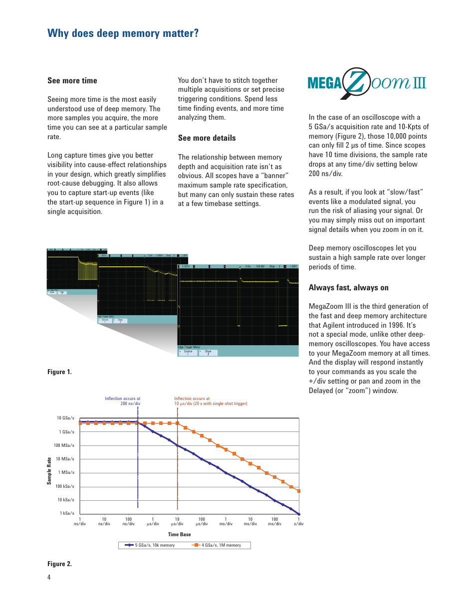 See more time, See more details, Always fast, always on | Atec Agilent-5000 Series User Manual | Page 4 / 23