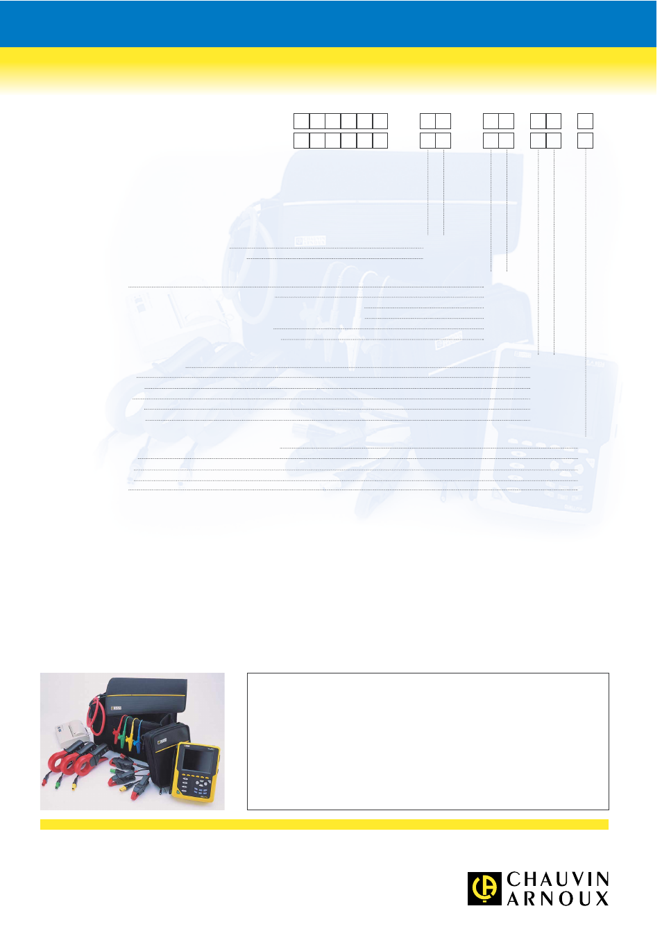 Your distributor, Power quality analyser | Atec CA-8332-8334 User Manual | Page 6 / 6