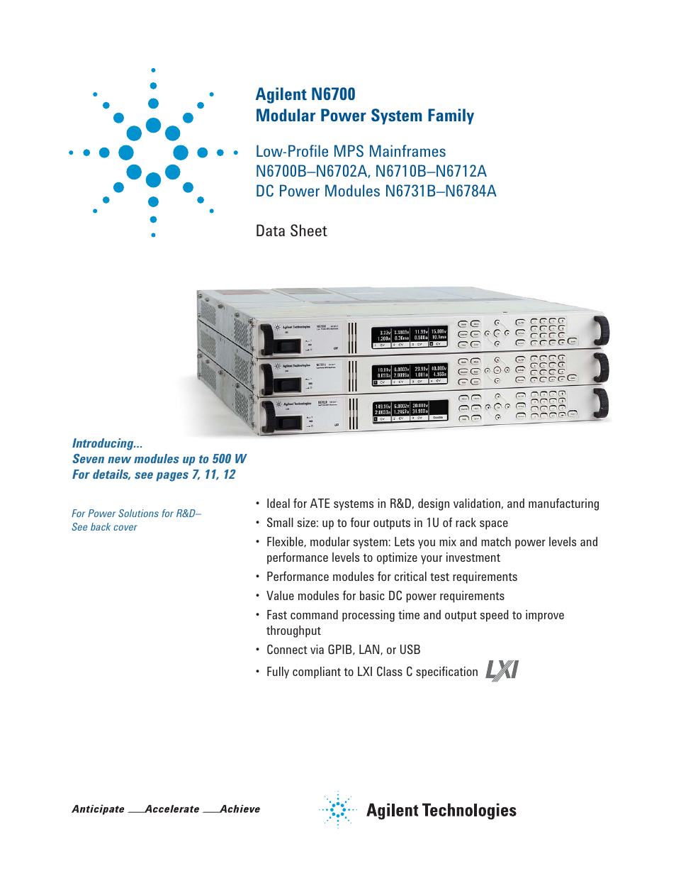 Atec Agilent-N6700 Series User Manual | 19 pages