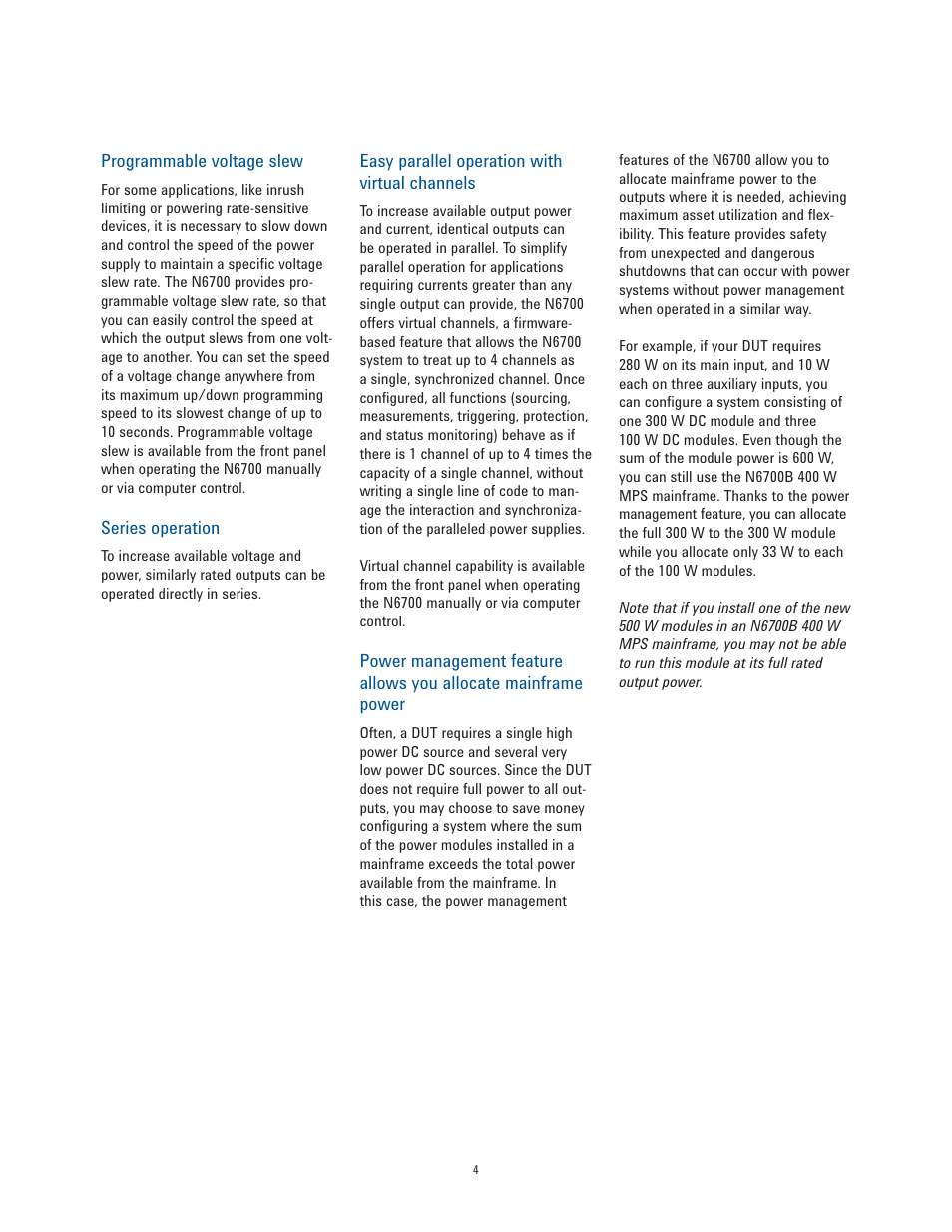 Atec Agilent-N6700 Series User Manual | Page 4 / 19