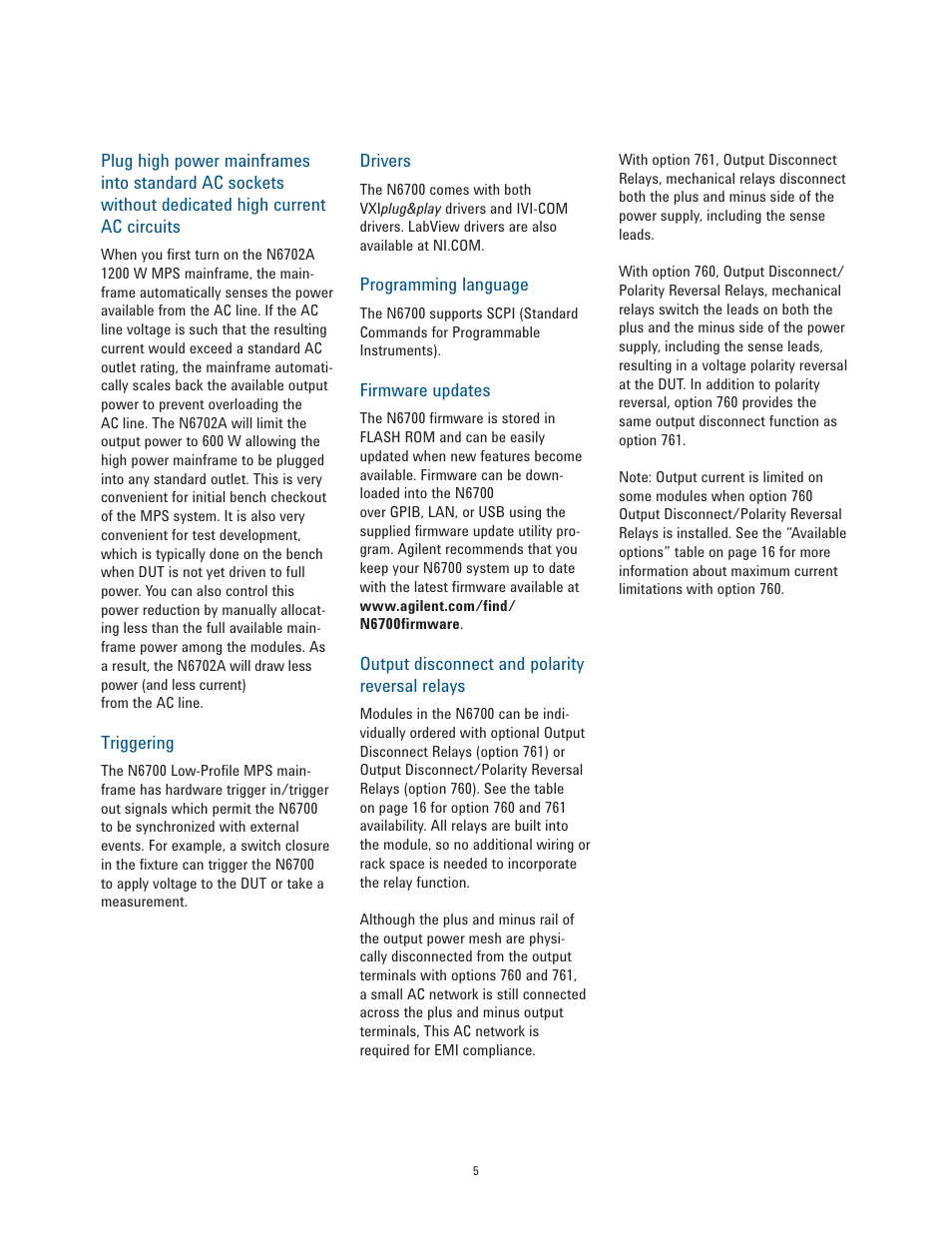 Atec Agilent-N6700 Series User Manual | Page 5 / 19