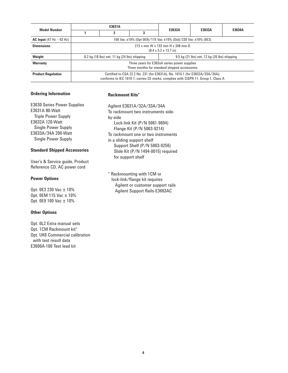 Atec Agilent-E3630 Series User Manual | Page 4 / 5