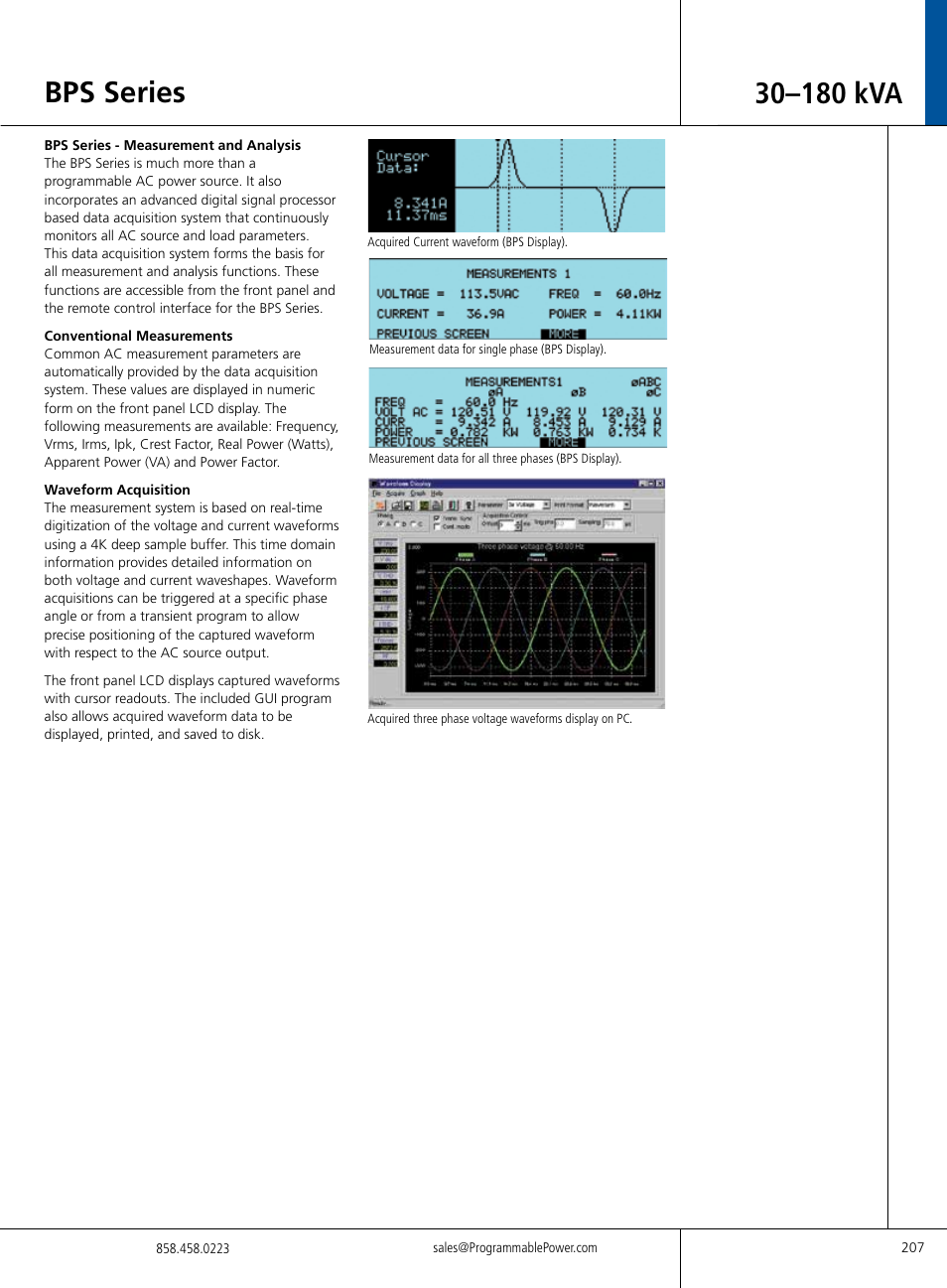 Atec California-Instruments-BPS Series User Manual | Page 3 / 6