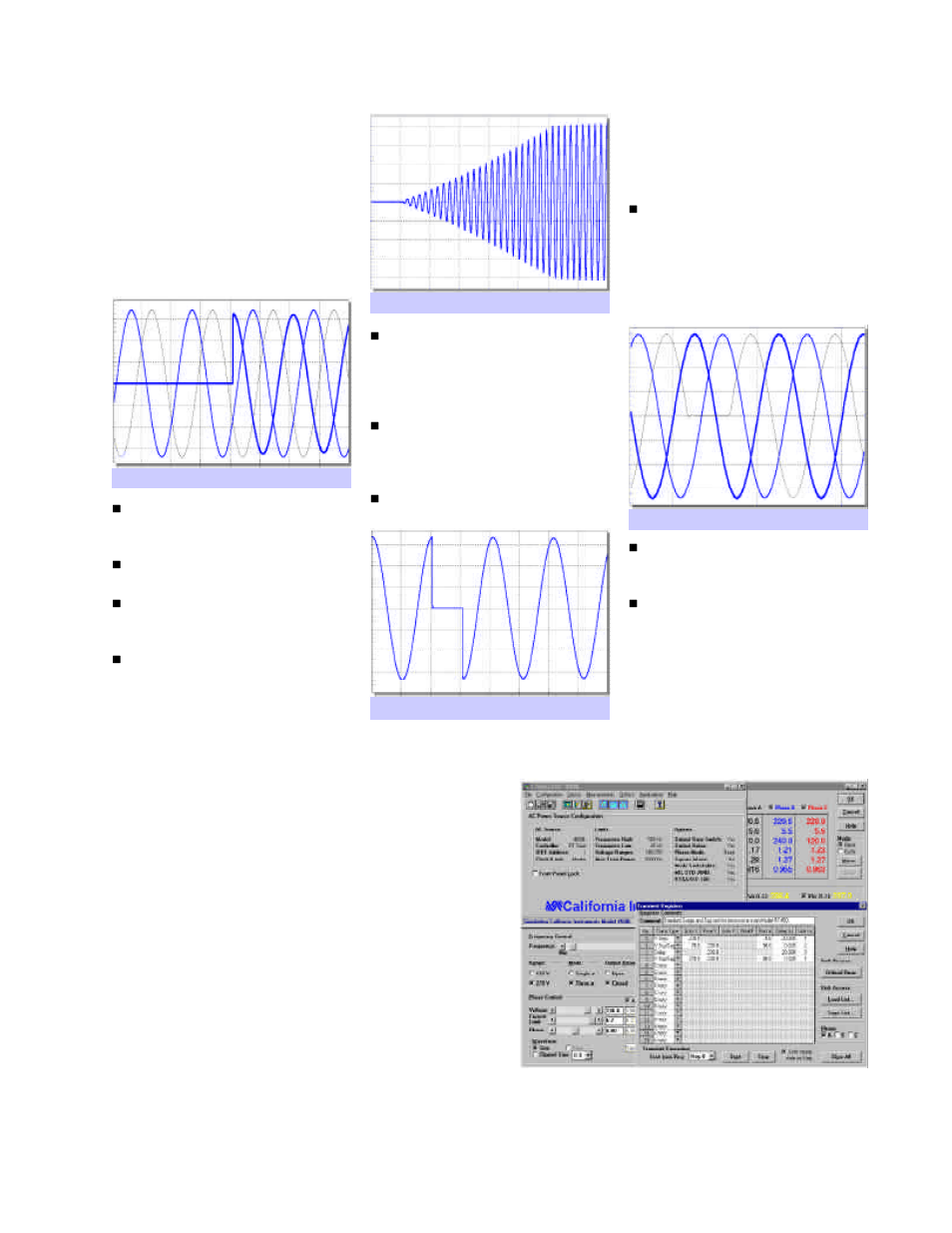 Programmable functions, Windows™ software | Atec California-Instruments-6000L User Manual | Page 5 / 6