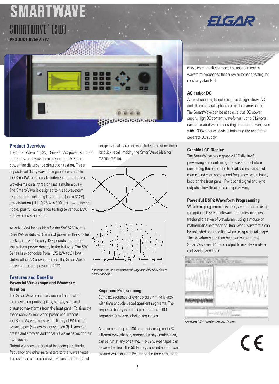 Smartwave | Atec Elgar-SW1750A-SW3500A-SW5250A User Manual | Page 2 / 8