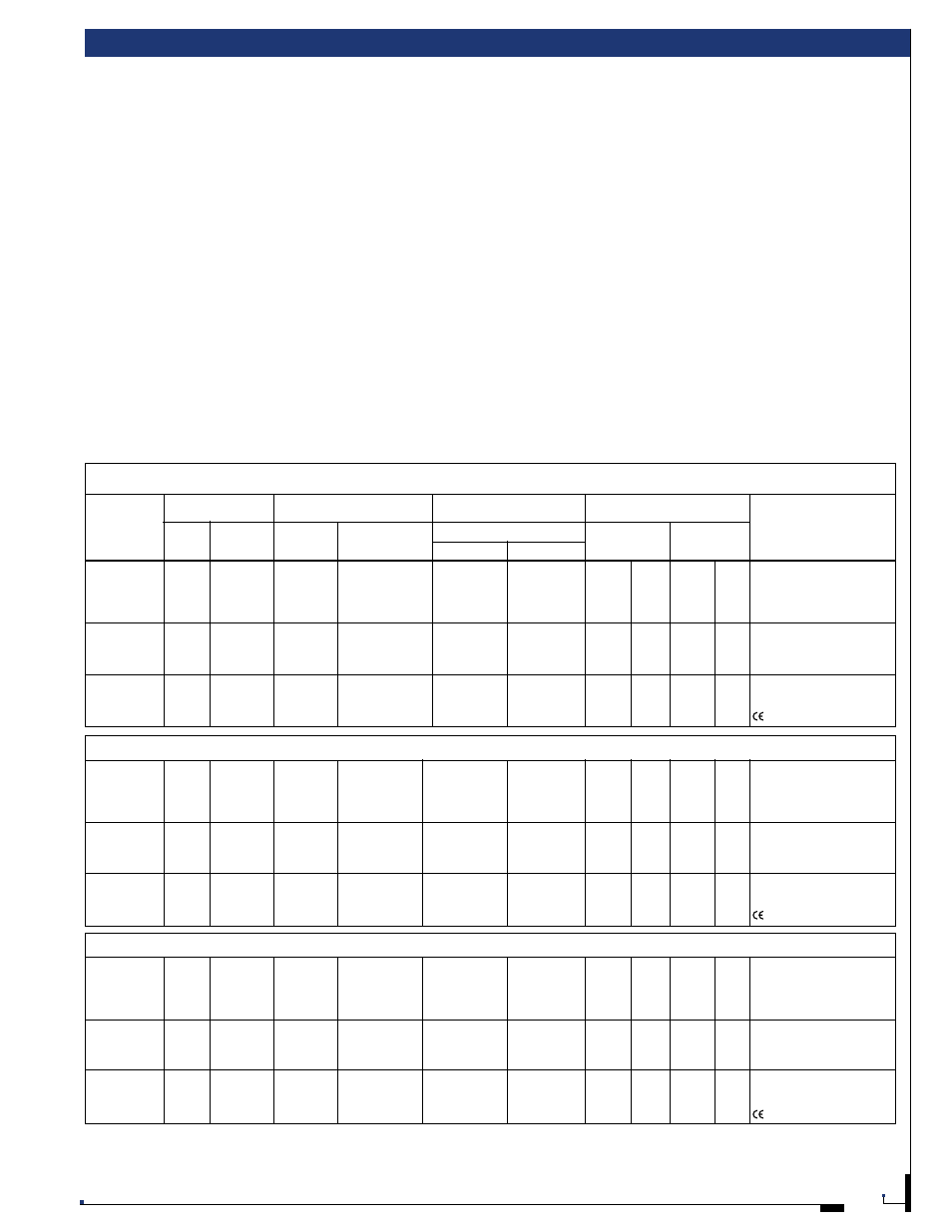 Sx s, Eries, Pecifications | Specifications, Single-phase output power, Dual-phase output power, Three-phase output power, Model power output input physical comments | Atec Elgar-501b User Manual | Page 6 / 6