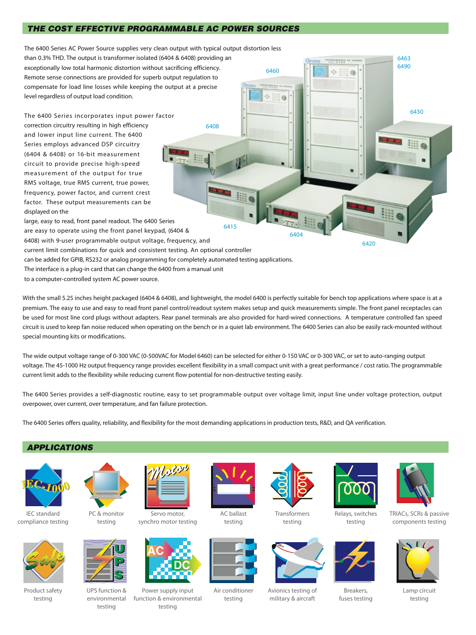 Ac dc | Atec Chroma-6400 Series User Manual | Page 2 / 4