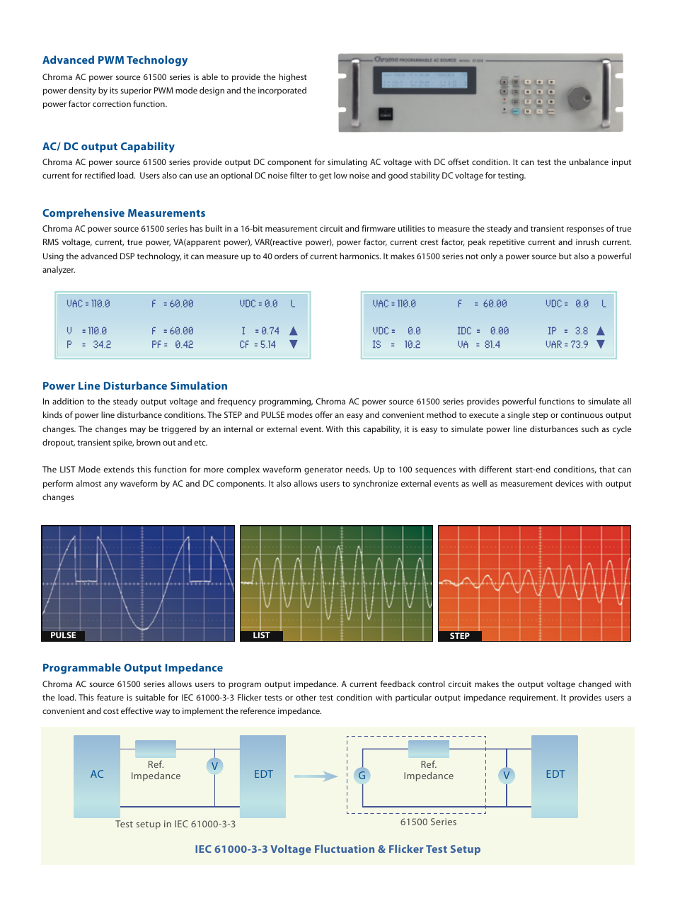 Atec Chroma-61500 Series User Manual | Page 2 / 6