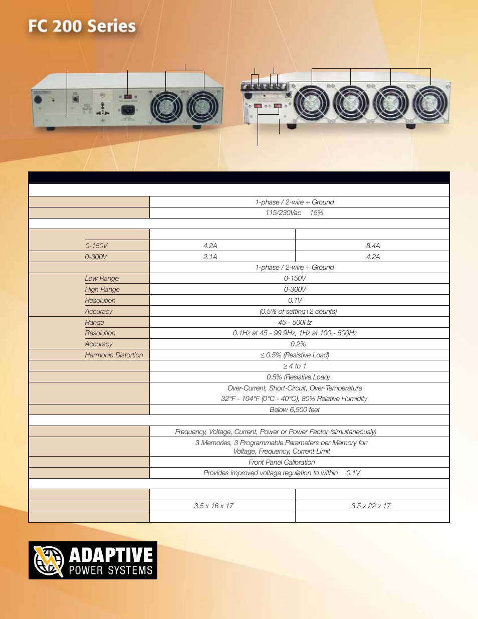 Atec APS-FC200 Series User Manual | Page 2 / 2