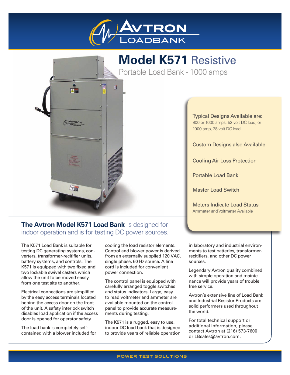 Atec Avtron-K571 User Manual | 2 pages