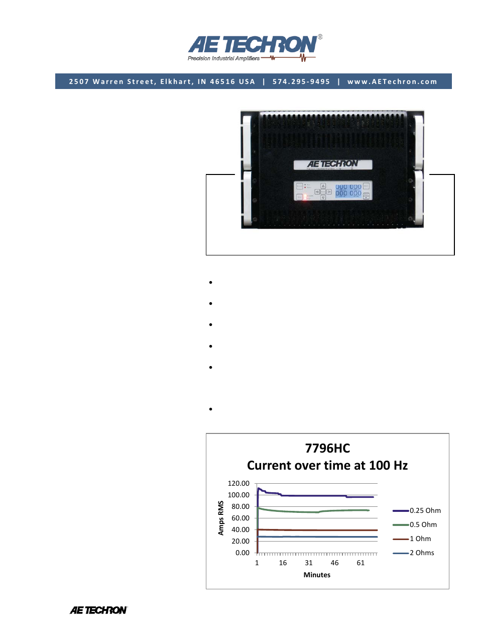 Atec AE-Techron-7796HC User Manual | 4 pages