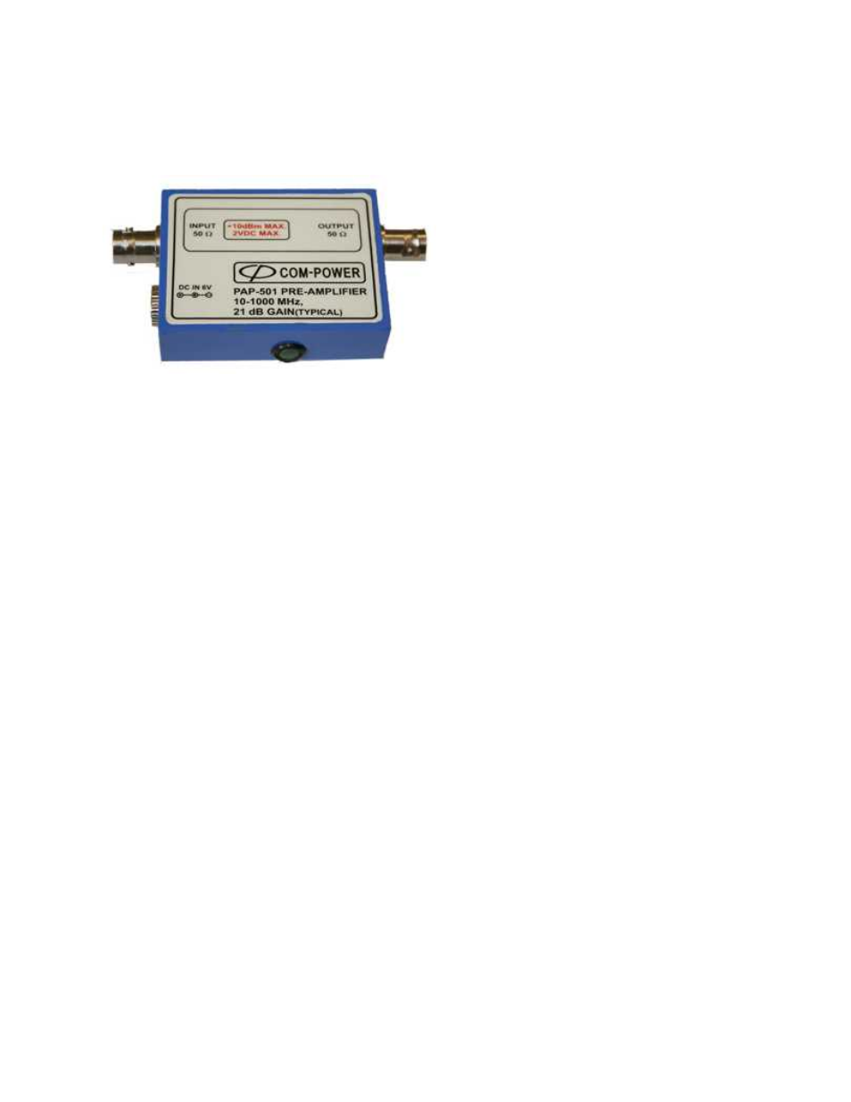 Atec Com-Power-pap-501 User Manual | 2 pages