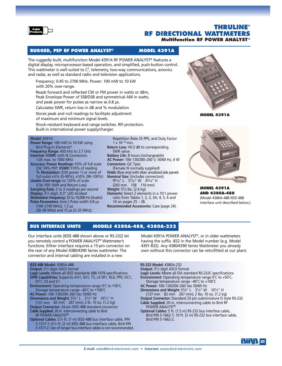 Atec Bird-4391A User Manual | 1 page