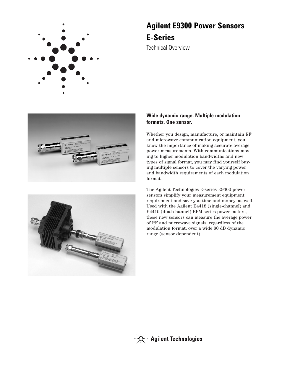 Atec Agilent-E9304A User Manual | 6 pages