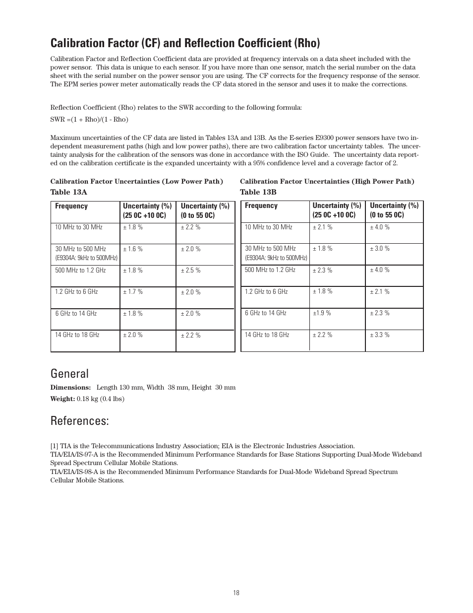 General, References | Atec Agilent-8480 Series User Manual | Page 18 / 22