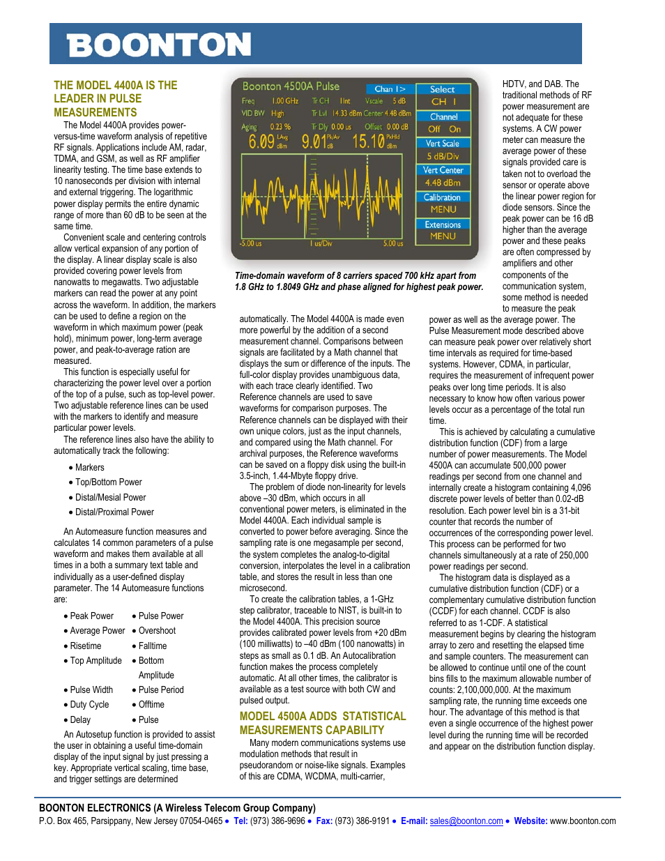Atec Boonton-4400A-4500A User Manual | Page 2 / 5