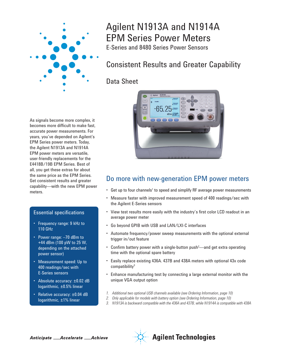 Atec Agilent-EPM Series User Manual | 27 pages