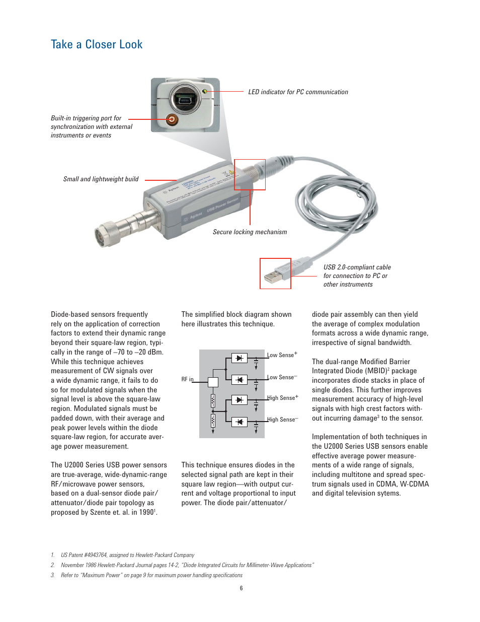 Take a closer look | Atec Agilent-U2000 Series User Manual | Page 6 / 24