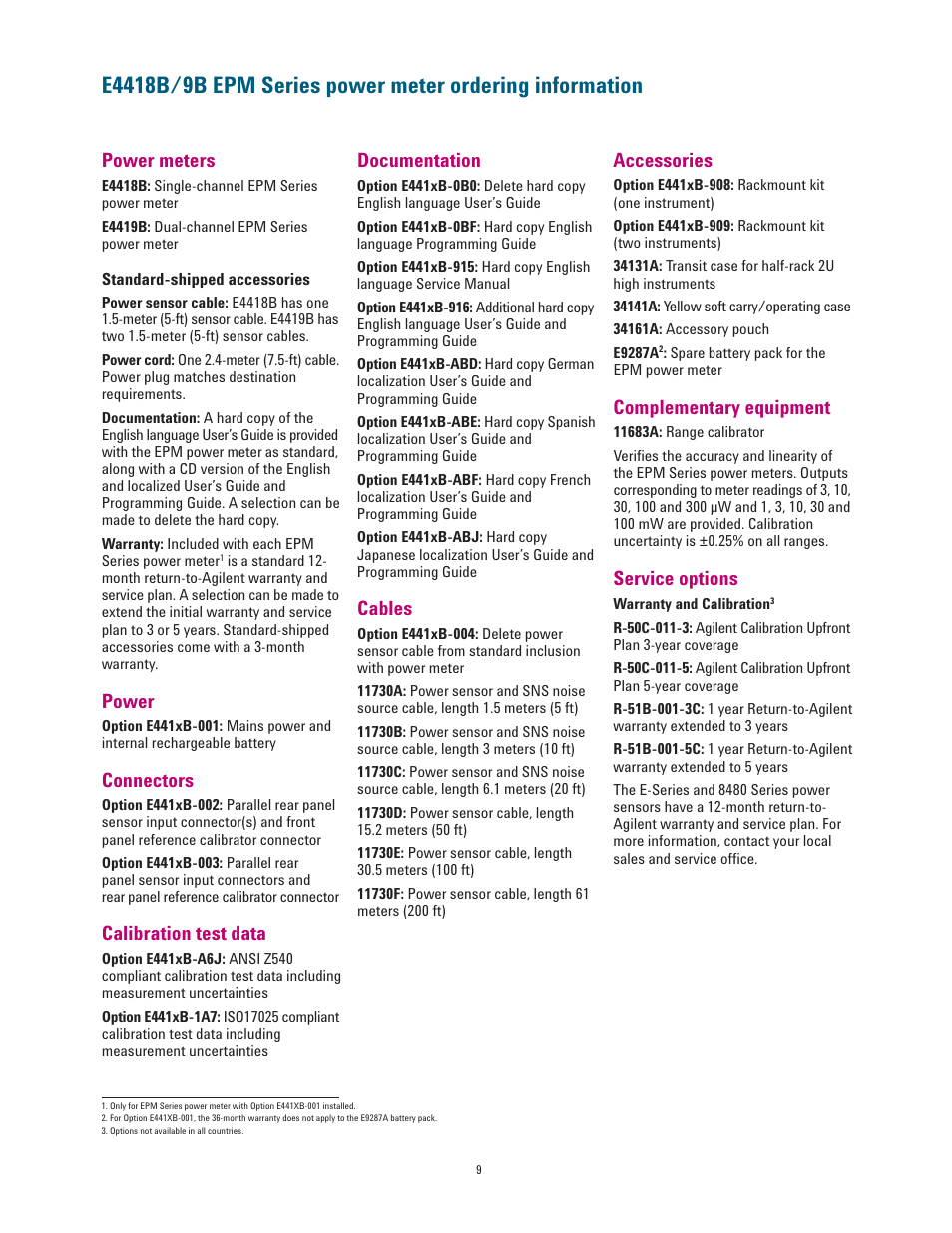 Atec Agilent-E4418B-E4419B User Manual | Page 9 / 21