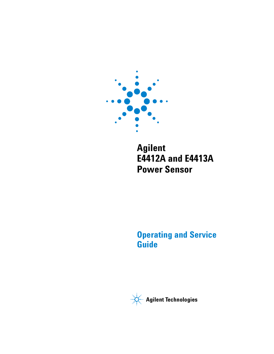 Atec Agilent-ECP-E26A User Manual | 47 pages