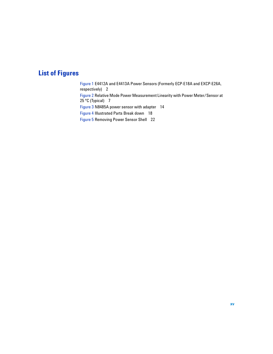 List of figures | Atec Agilent-ECP-E26A User Manual | Page 15 / 47