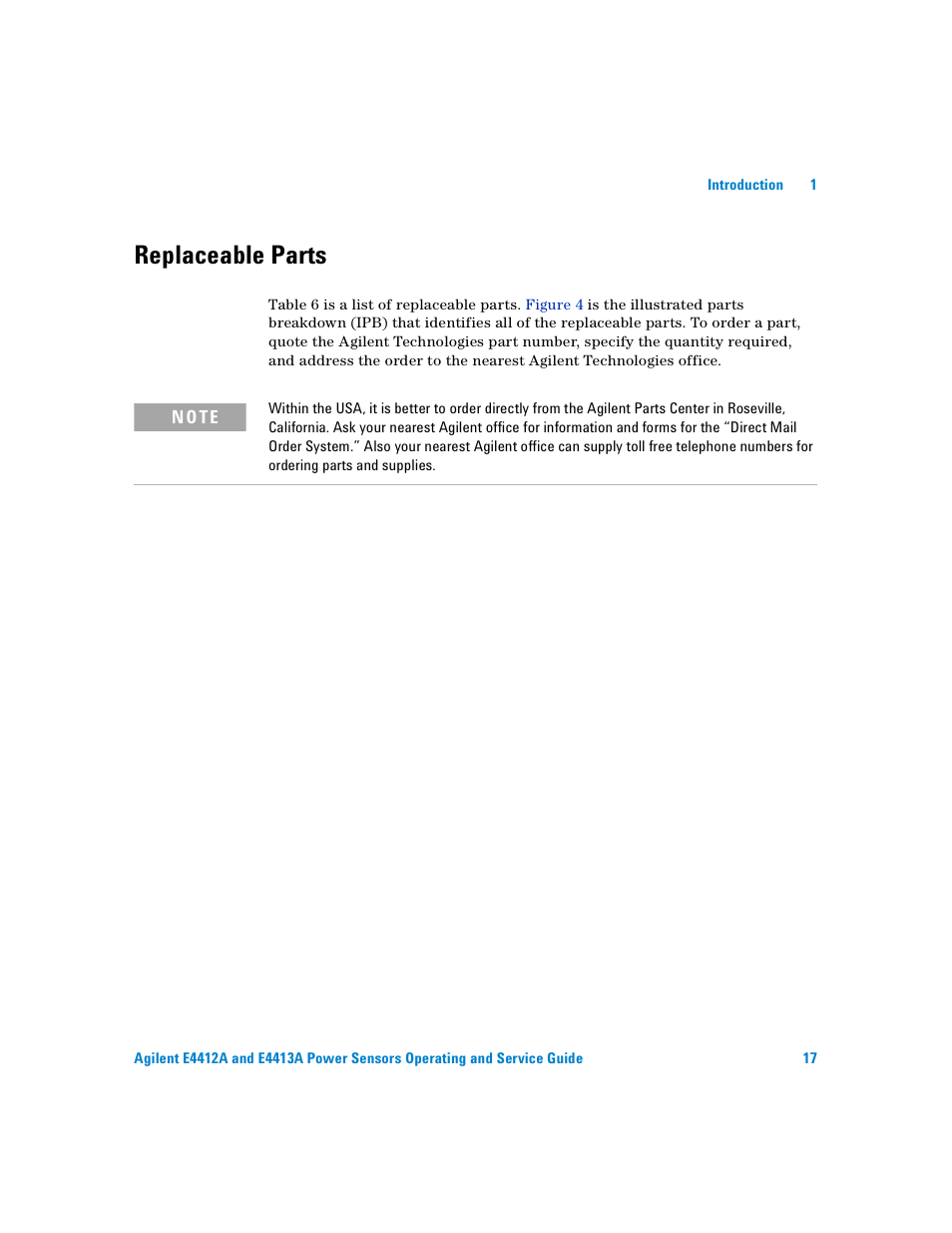 Replaceable parts | Atec Agilent-ECP-E26A User Manual | Page 33 / 47