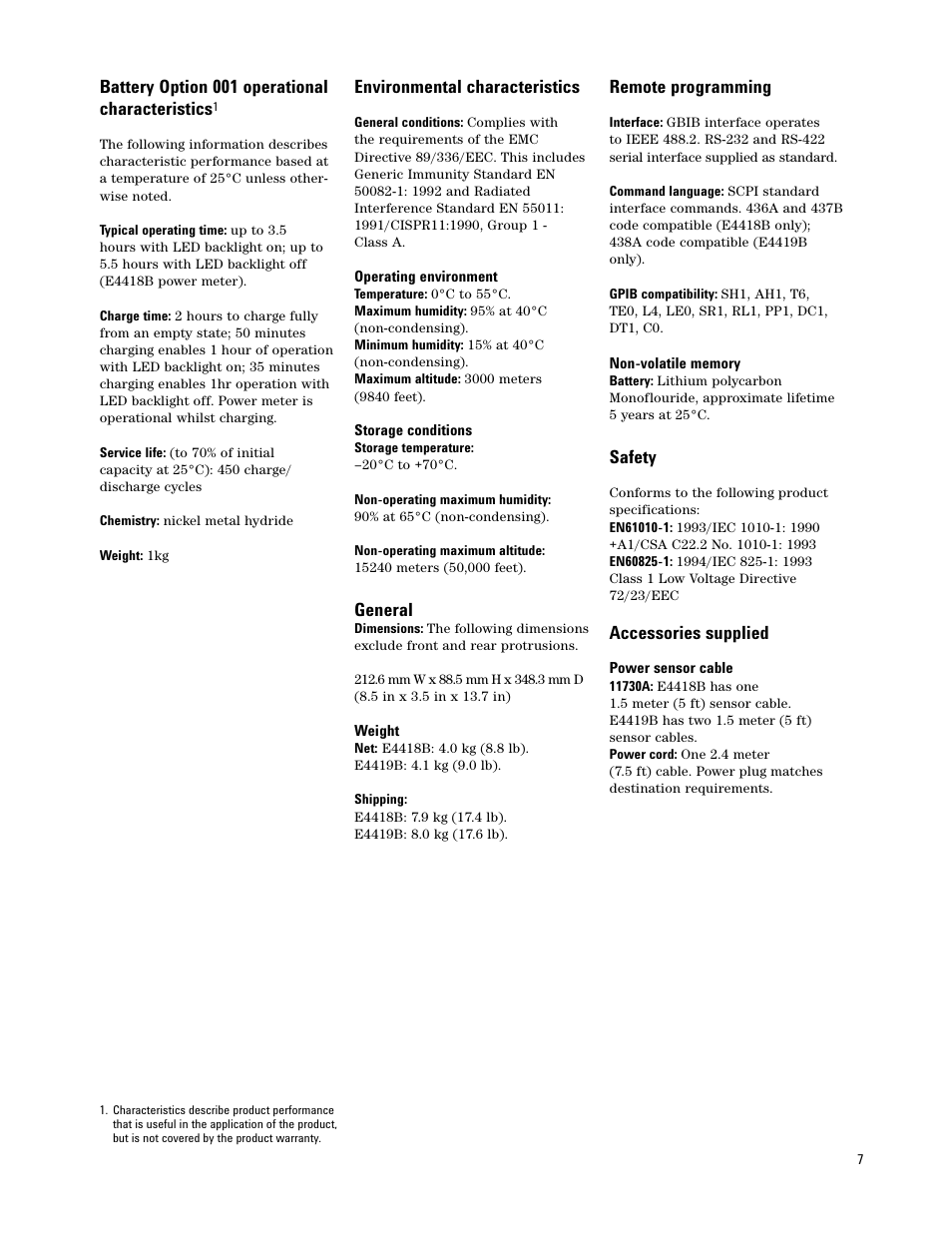 Atec Agilent-E9300A User Manual | Page 7 / 22