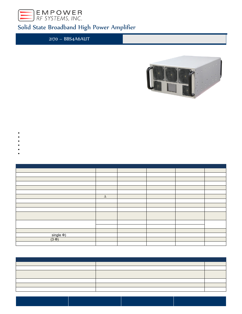 Atec Empower-2170 User Manual | 3 pages