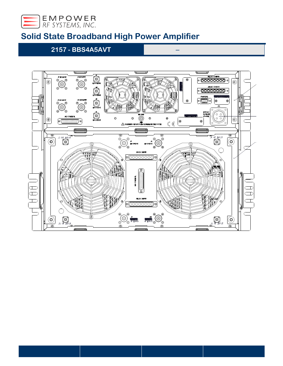 Solid state broadband high power amplifier | Atec Empower-2157 User Manual | Page 5 / 6