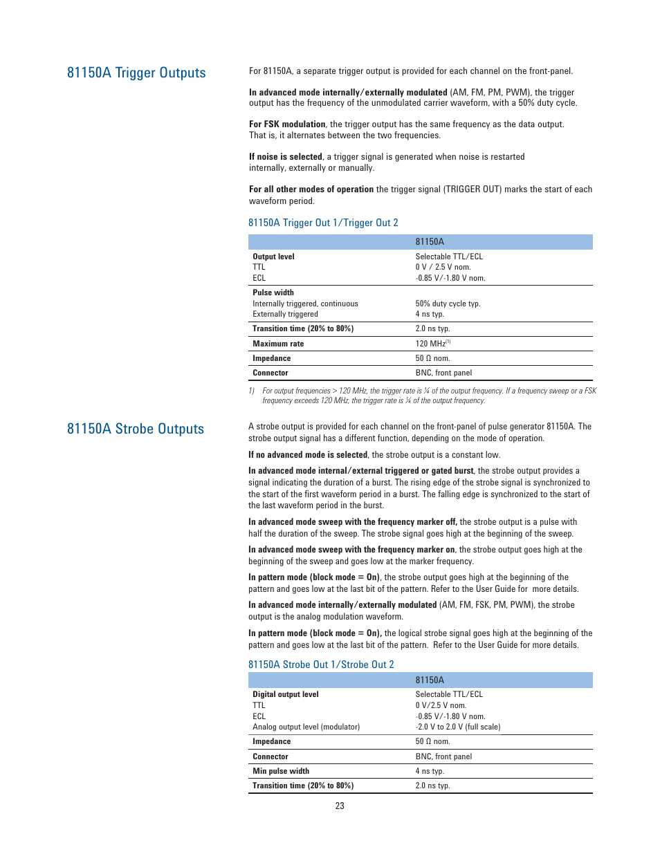 Atec Agilent-81150A-81160A User Manual | Page 23 / 34