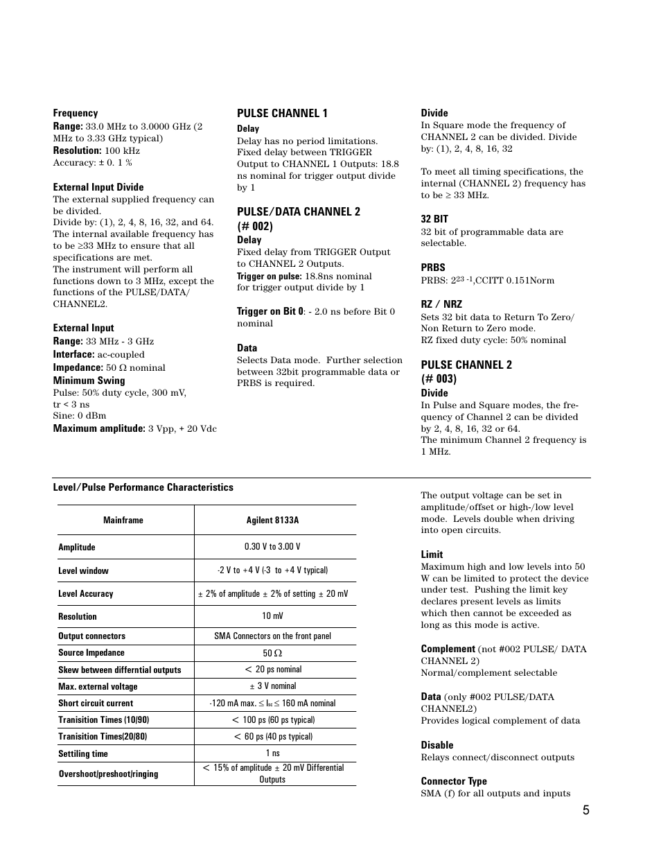 Atec Agilent-8133A User Manual | Page 5 / 8