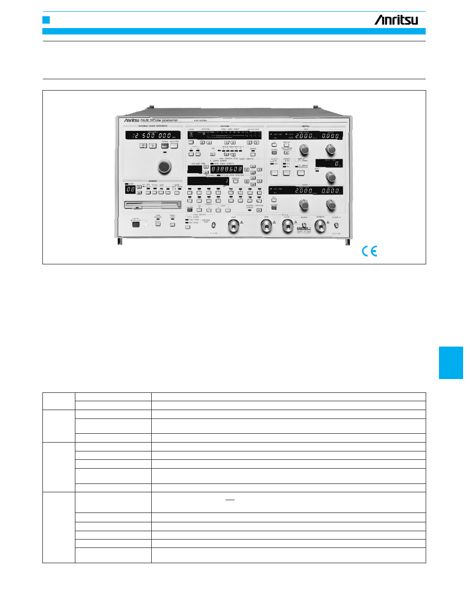 Atec Anritsu-MP1763B User Manual | 3 pages