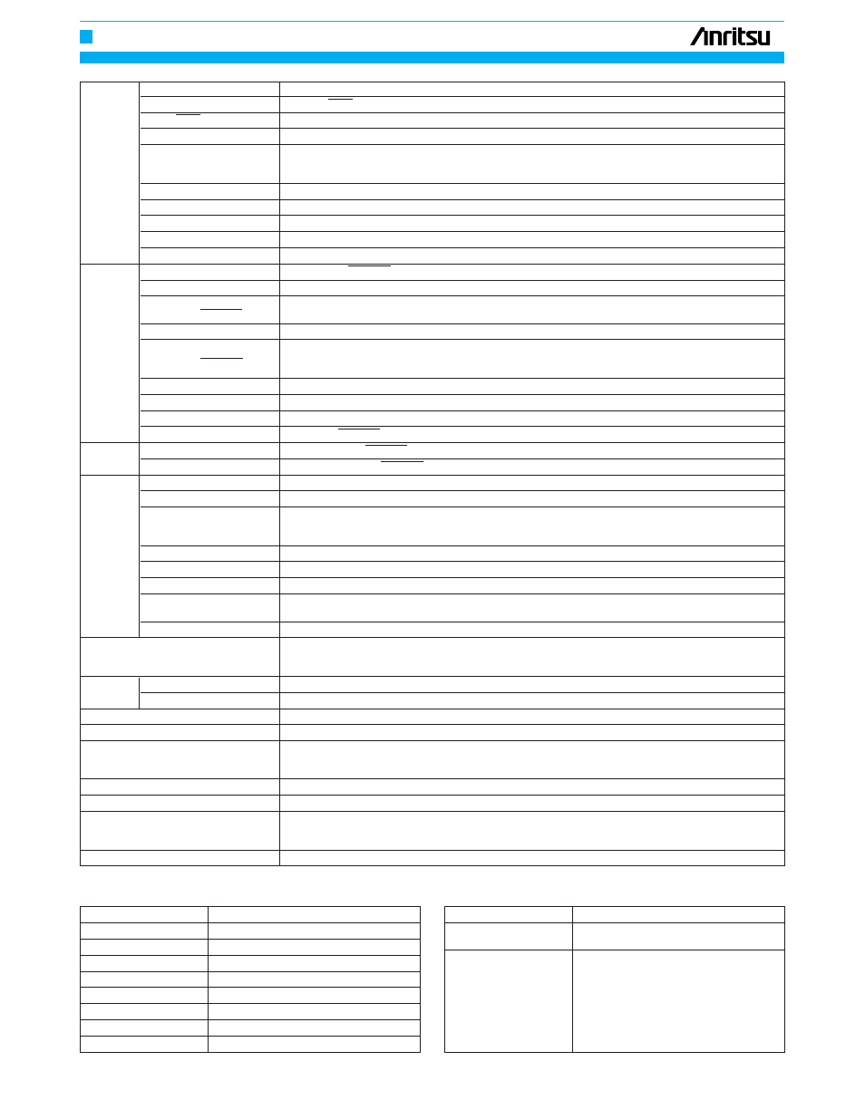 Digital transmission measuring instruments | Atec Anritsu-MP1763B User Manual | Page 2 / 3