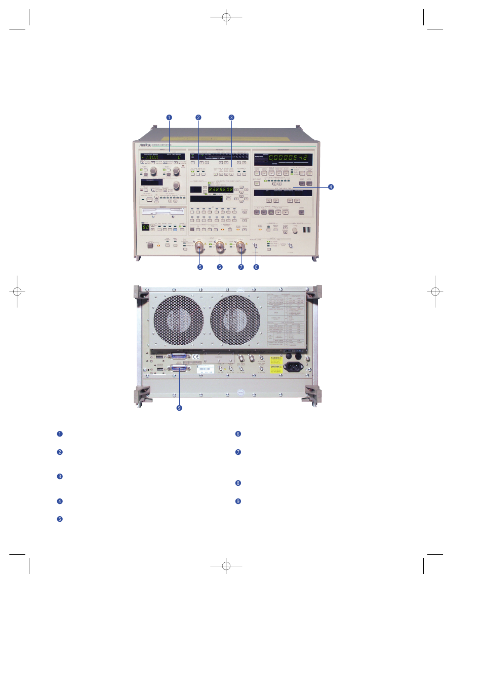 Mp1764d error detector | Atec Anritsu-MP1763C-64C-64D User Manual | Page 5 / 8