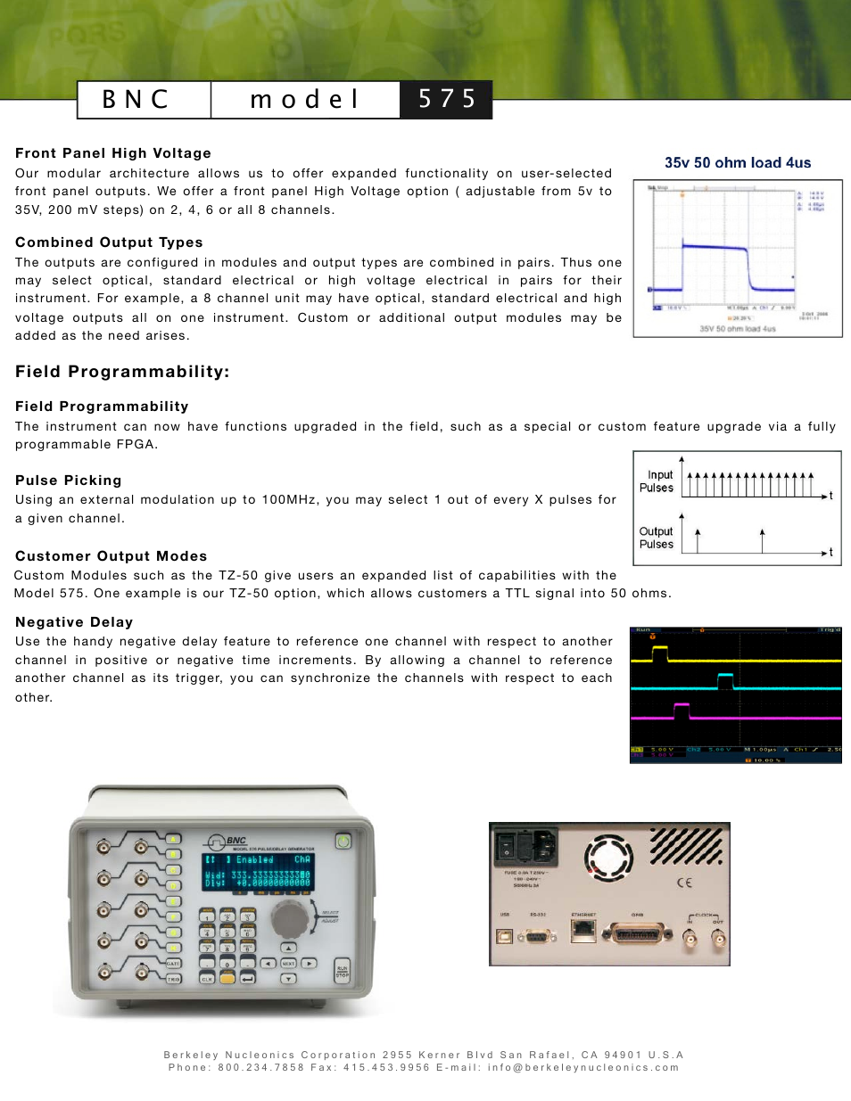 Atec Berkeley-575 User Manual | Page 3 / 4