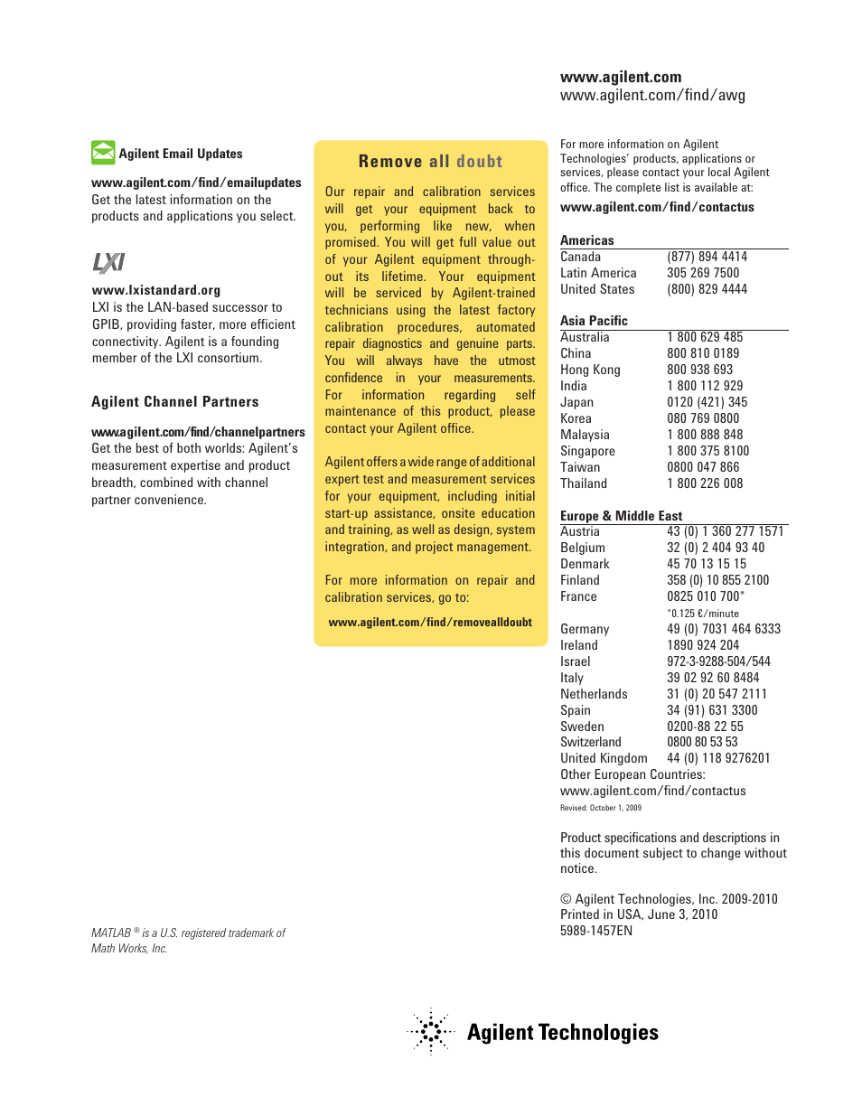 Remove all doubt | Atec Agilent-N6030A User Manual | Page 12 / 12