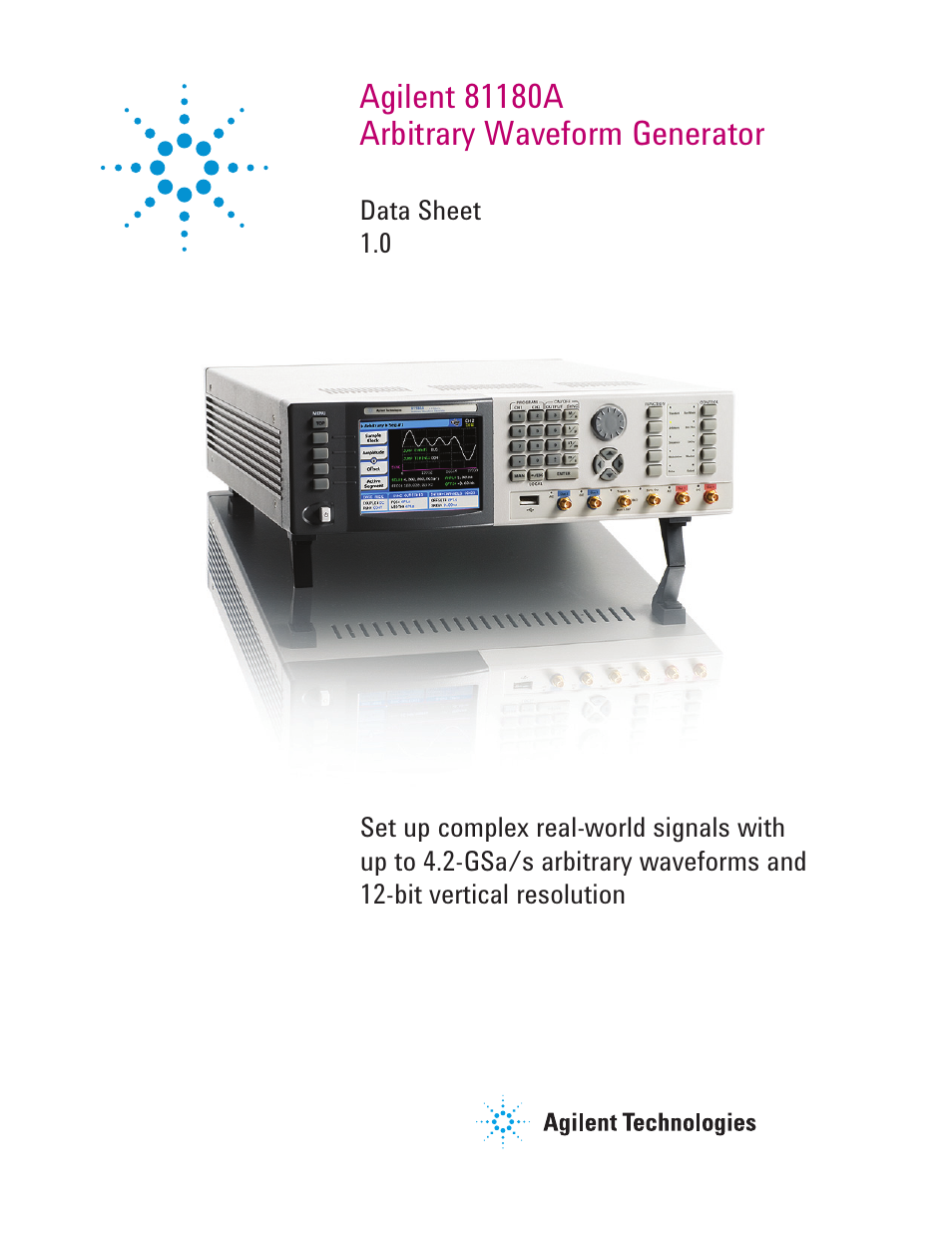 Atec Agilent-81180A User Manual | 21 pages