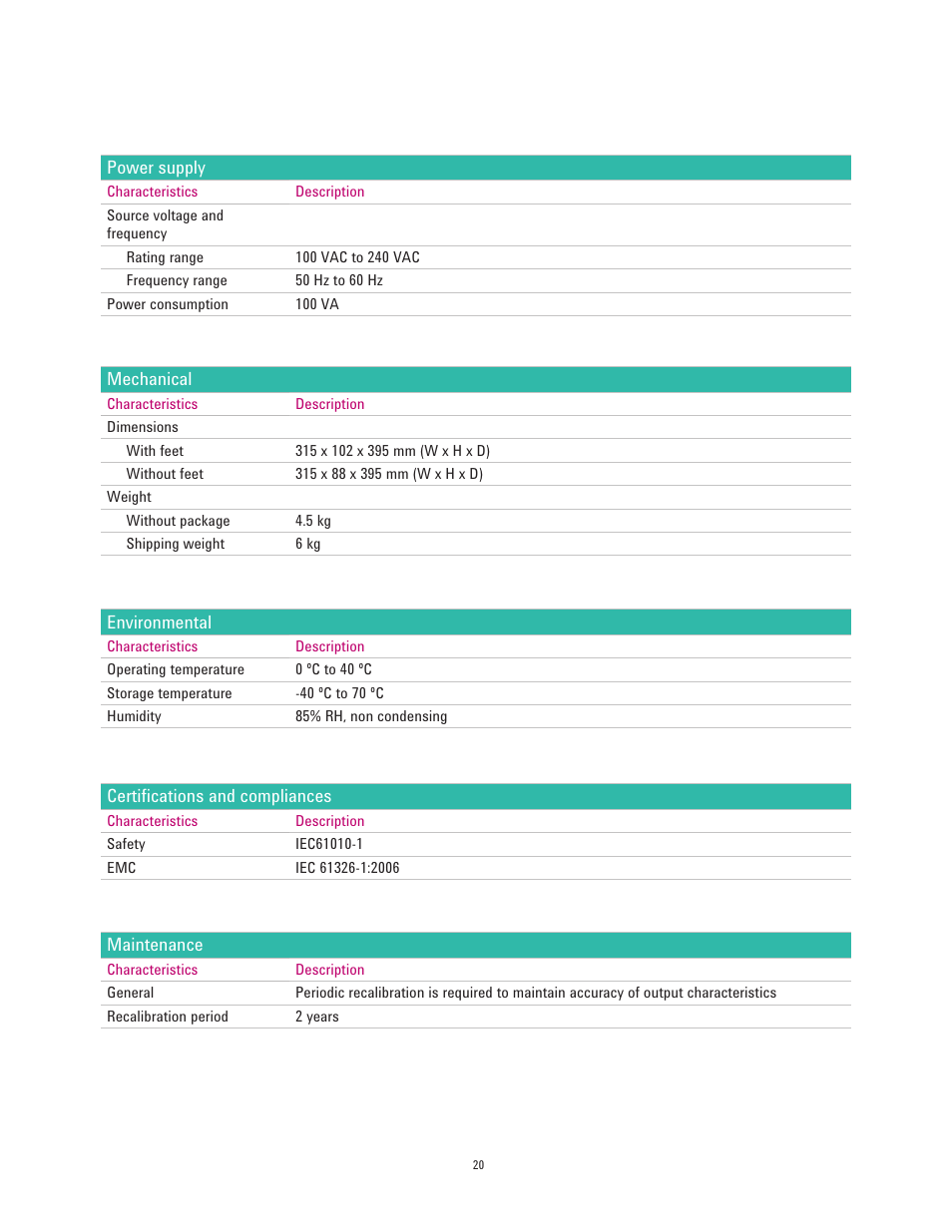 Atec Agilent-81180A User Manual | Page 20 / 21