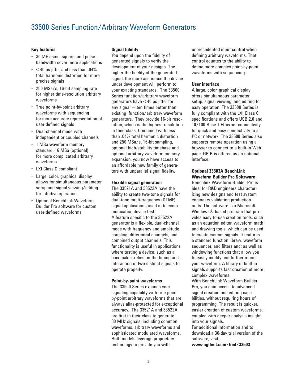 Atec Agilent-33521A-33522A User Manual | Page 2 / 12
