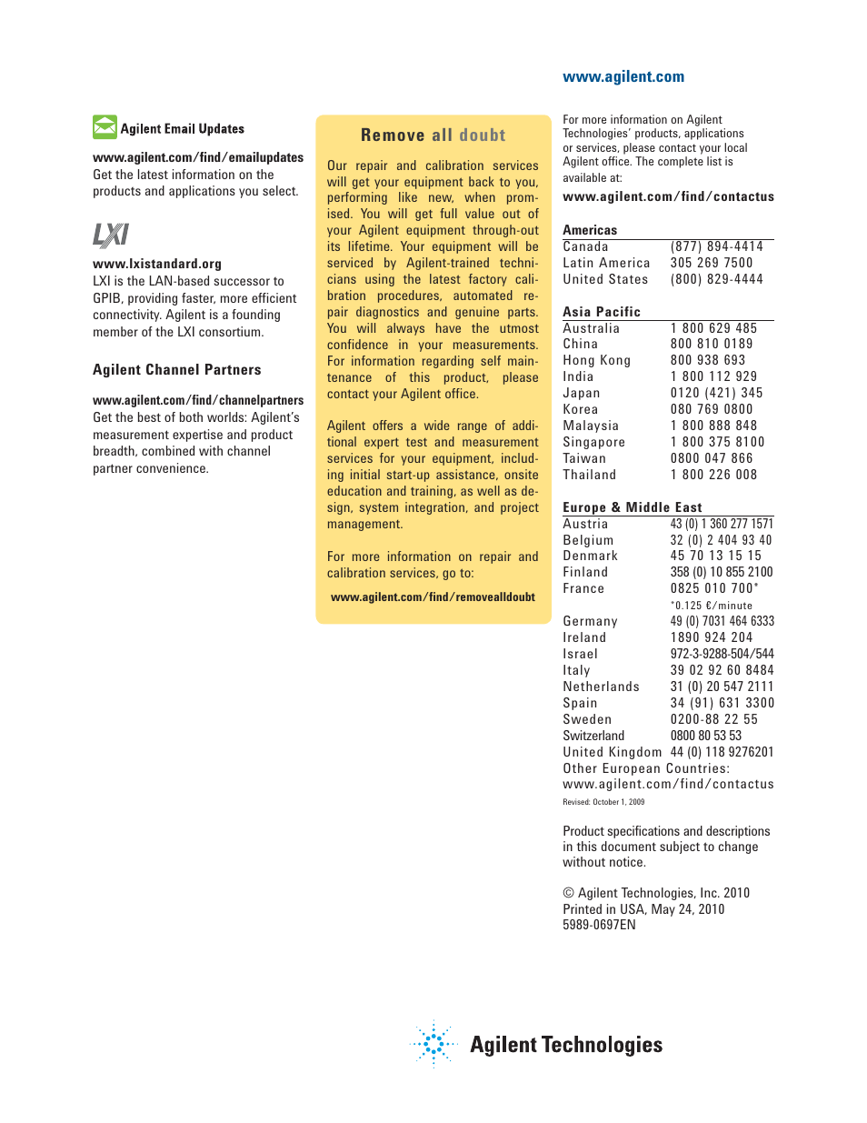 Remove all doubt | Atec Agilent-E8267D User Manual | Page 32 / 32