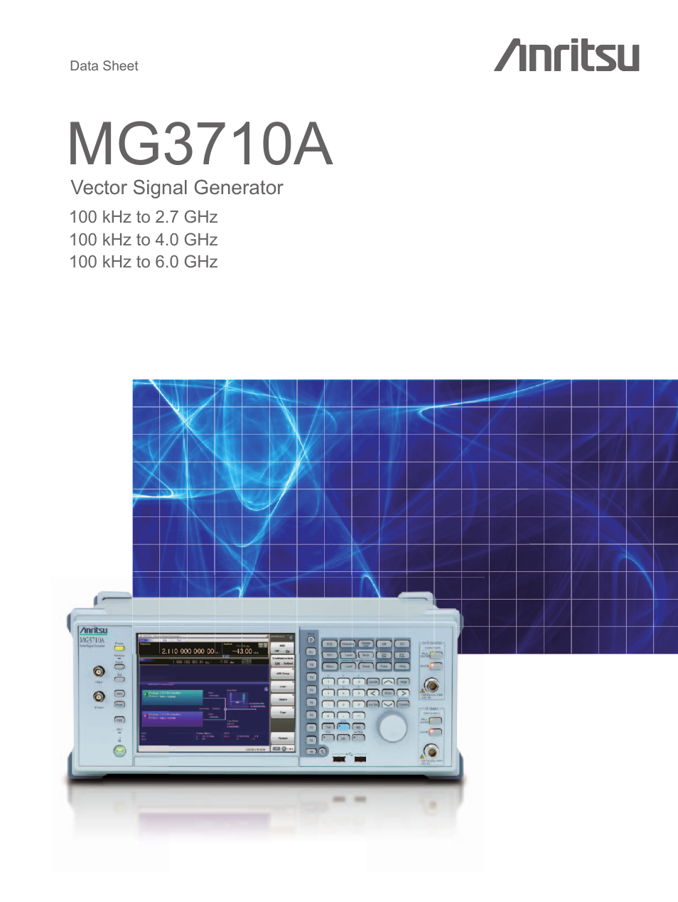 Atec Anritsu-MG3710A User Manual | 36 pages