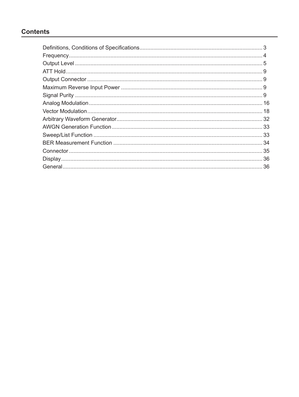 Atec Anritsu-MG3710A User Manual | Page 2 / 36