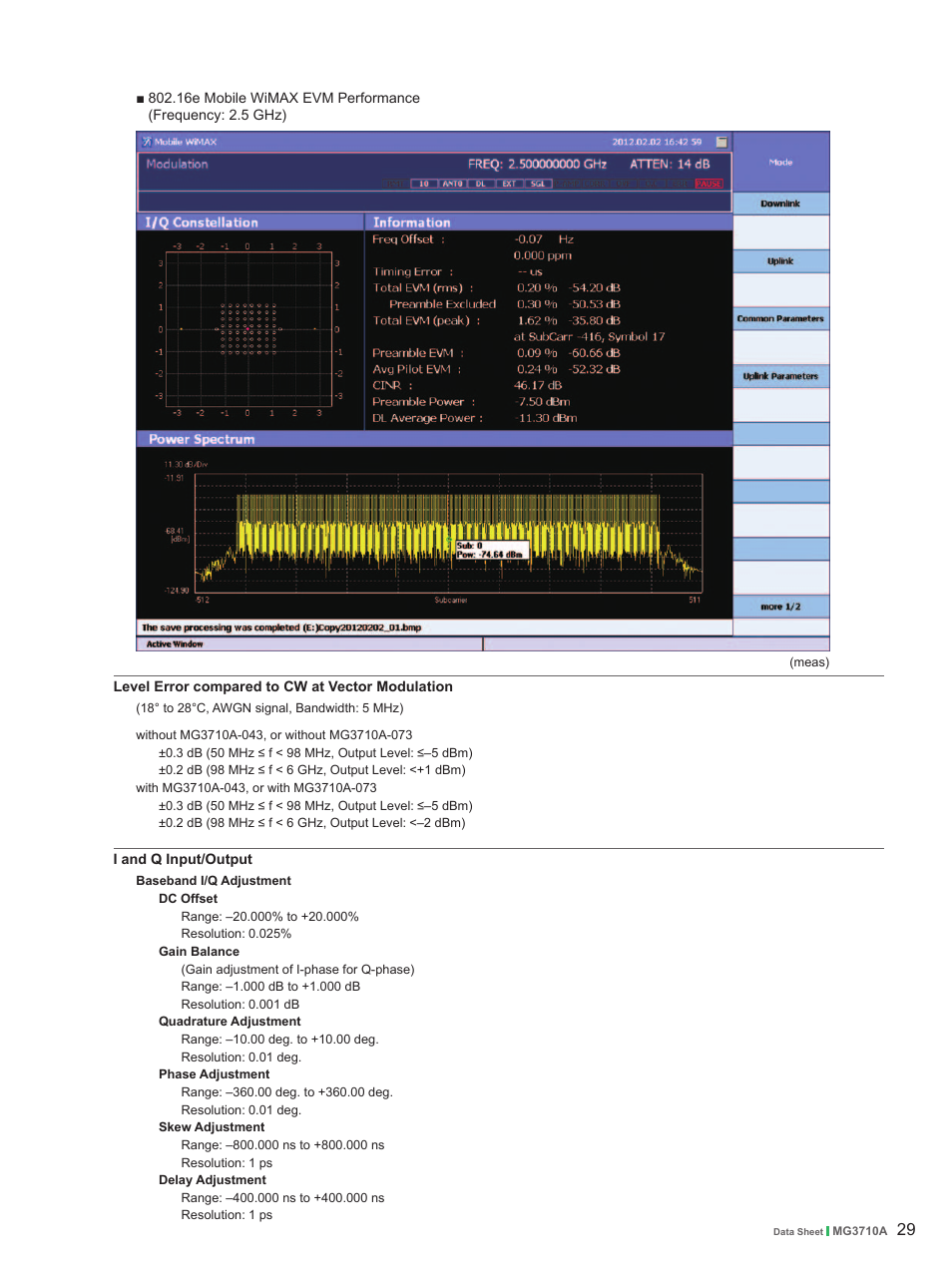 Atec Anritsu-MG3710A User Manual | Page 29 / 36